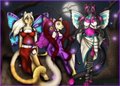 Three Fairy Cats +Gift+ by elliptacolore