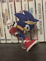 Custom Sonic amiibo figure: Riders Sonic