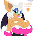 Rouge - Lovely Nice Busty Bat