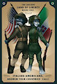 Italian-Amercan WW1 poster [C]