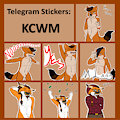 Telegram Stickers: KCWM 1 by TenshoKai