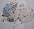 Tokky Napping by Nieh