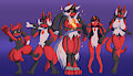 :c: The red freak lineup