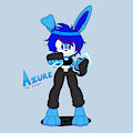 Denzell Commission - Azure the Rabbit