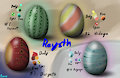 [ADOPTABLE EGGS] Rayeth Eggs by EdgarKingmaker