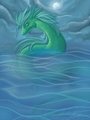 sea serpent by skyphu