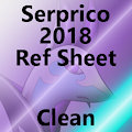 Serprico the Serperior 2018 Reference Sheet (Clean) by Dragon122