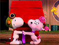 Snoopy e Fifi - Eternos Namorados