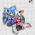 Sapphire Sonic and Rouge  in Bondage Sisters