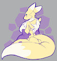 Renamon Sketch by Chitafokkusu