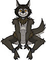 Wagging Wolf (Animated)