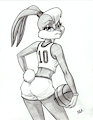 Lola Bunny Bball Uniform by Bhawk