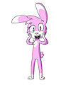 pink bunny by CuteDrawings