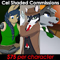 Cel Shaded Commissions (Sep '18)