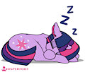 Twilight Snooz (animated) by whisperfoot