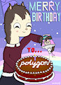 Poly's Birthday '18, SCI creamy cake by Polygon5