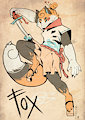 Wind spirit fox wants to battle by Snofu