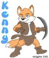 Kenny Kitsune TFF 2012 Badge