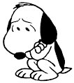 Snoopy Sad