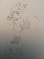 Olaf finished Amino traditional commission by FloppyPony