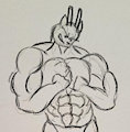 [Drawover] Muscle Deer