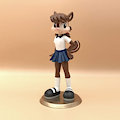 Lucy from School Days - 6" figure