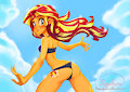 Sunset Shimmer - Carefree (SFW)