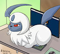 Absol Loaf Commission by Smolfoks