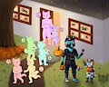 .: Babyfur Halloween Group YCH :. [CLOSED]