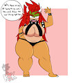 AH FEM BOWSER, THE PINNACLE OF BEING BETTER THAN BOWSETTE by KingKIrby