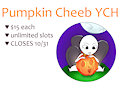 Pumpkin Cheeb YCH by JacyDraws