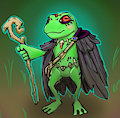 The Frog Witch by Figure404