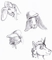 $3 Pencil Headshot Commission: 1-4