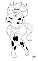 [C] Queen Cora's cow outfit