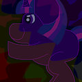 MLP Yu-Gi-Oh Card Art MLP Nightmare Twilight Sparkle