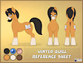 Winter Quill Reference Sheet (SFW) by BlueBender