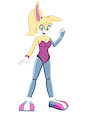 Bunnie Rabbot-D'Coolette, ready for Action!