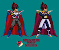 king vegeta old and new