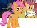 Why Dance Illusions shares design with Scootaloo?