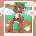 Potty training otter :P