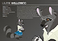 Monumendo - Lilith Willow Character Sheet