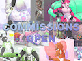 commission open finally yeeeeeey :D