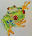 Tree Frog Tattoo Commish by DragonGoddess