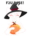 F2U Base: Pumpkin YCH by pixelyte