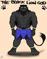 The Black Lion God