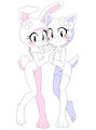 Kitty and Melody (by Myly14)