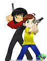 OCs - Megan Dew and Thomas Autumns - Nintendo Zappers
