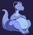 Pale Blue Dragon Belly