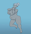 Fat girl in peril by darkbunny666