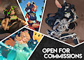 OPEN FOR COMMISSIONS